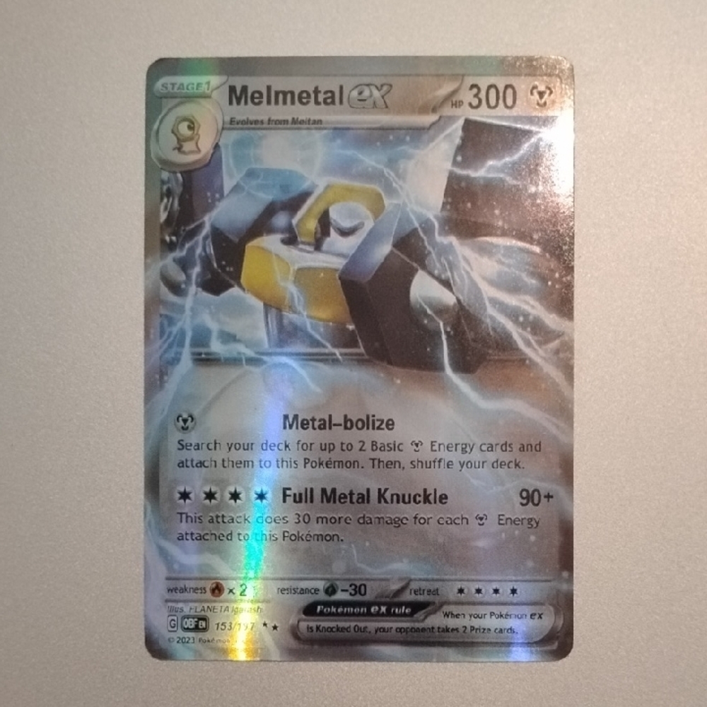 Melmetal EX Pokémon Card